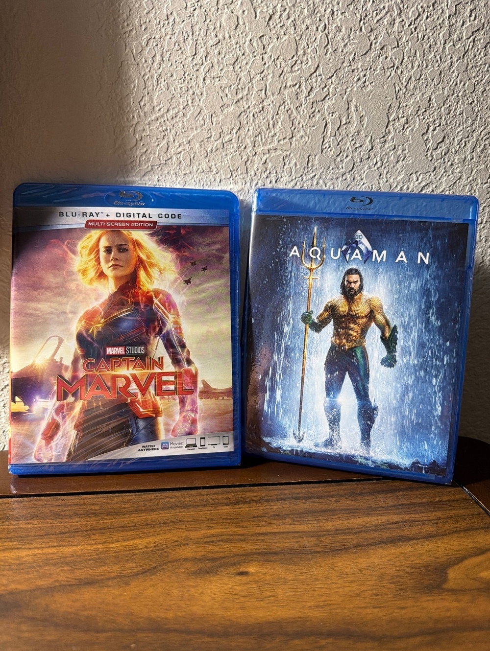 Captain Marvel & Aquaman Blu-ray 2-Movie Set